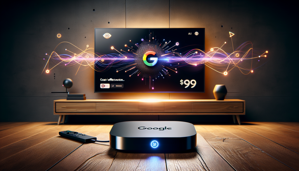 Affordable Google 4K TV Streamer With AI Technology Under $100