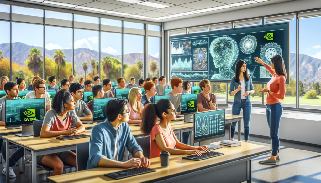 California partners with Nvidia to enhance AI education