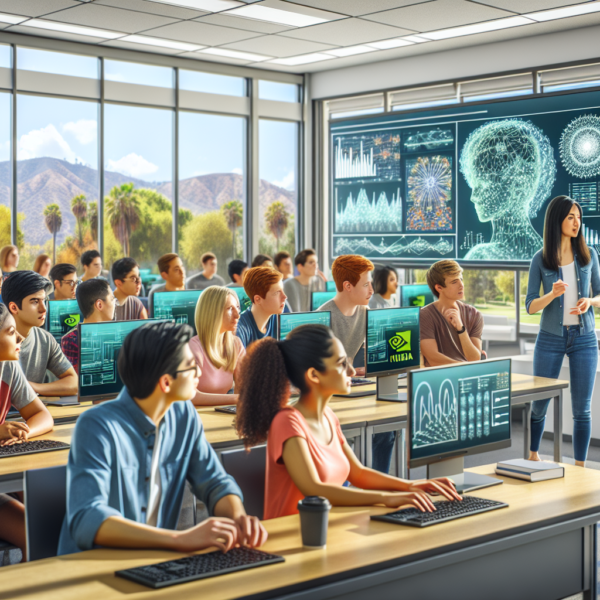 California partners with Nvidia to enhance AI education